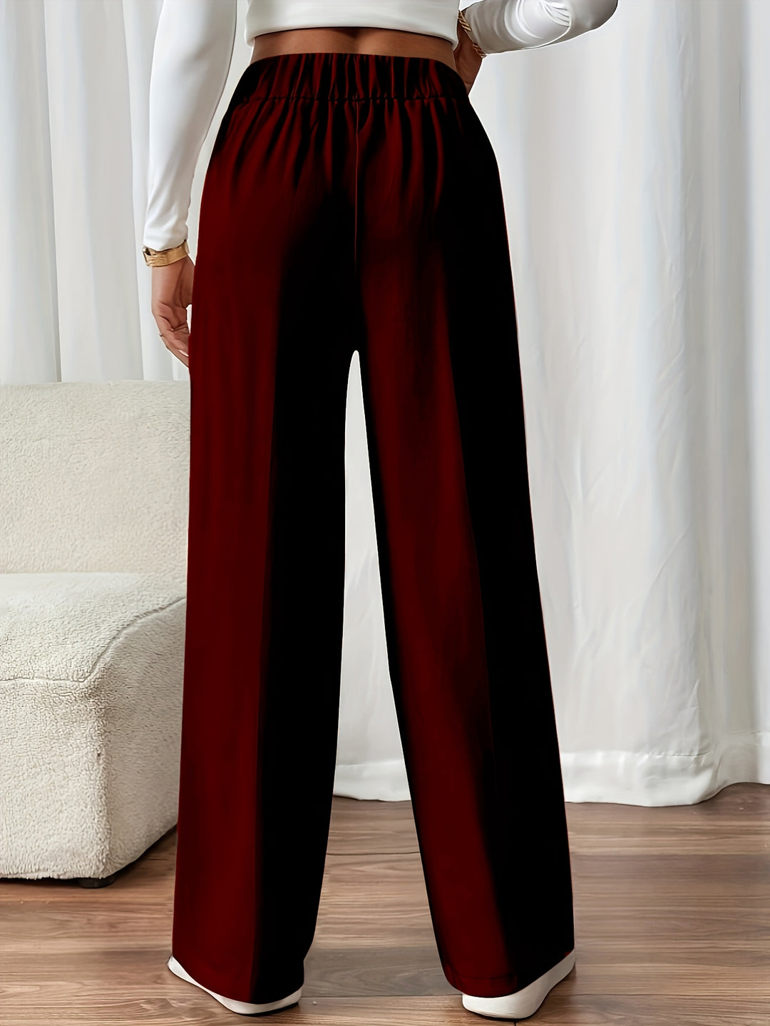 Ariane | Pantalon Fluide à Jambe Droite
