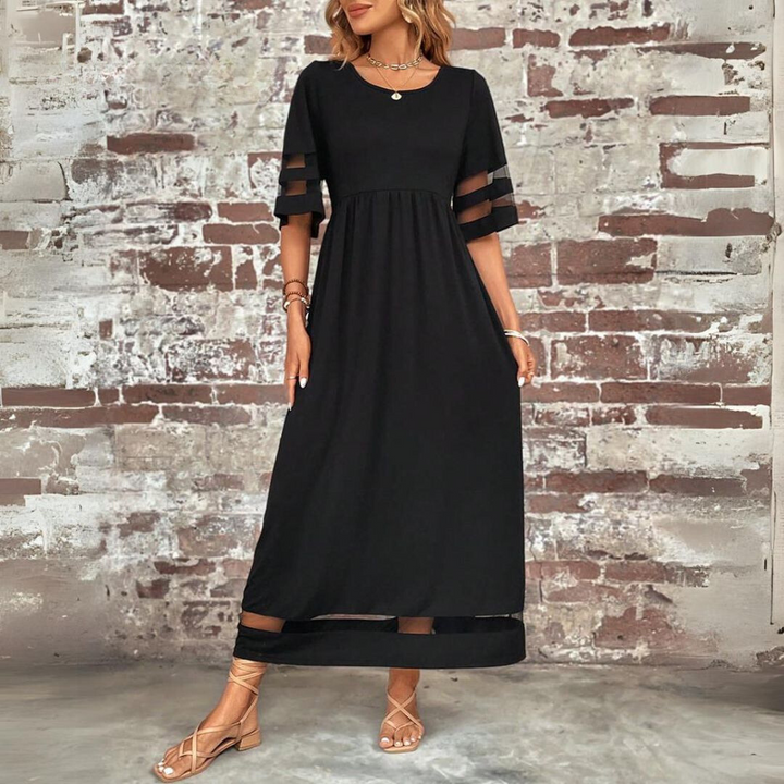 Joséphine | Robe Longue Fluide et Élégante