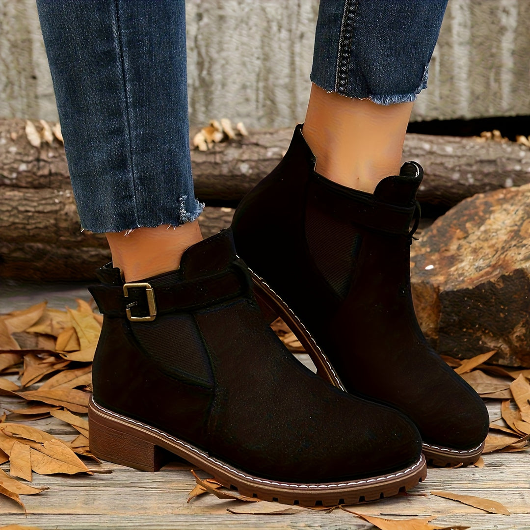 Chantal | Bottines Élégantes à Talon Confort