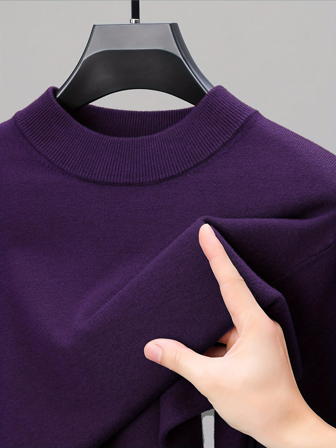 Étienne | Pull Maille Col Montant