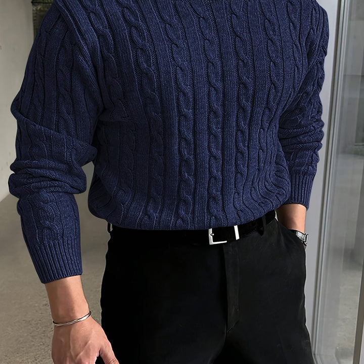Casimir | Pull Torsadé à Col Rond