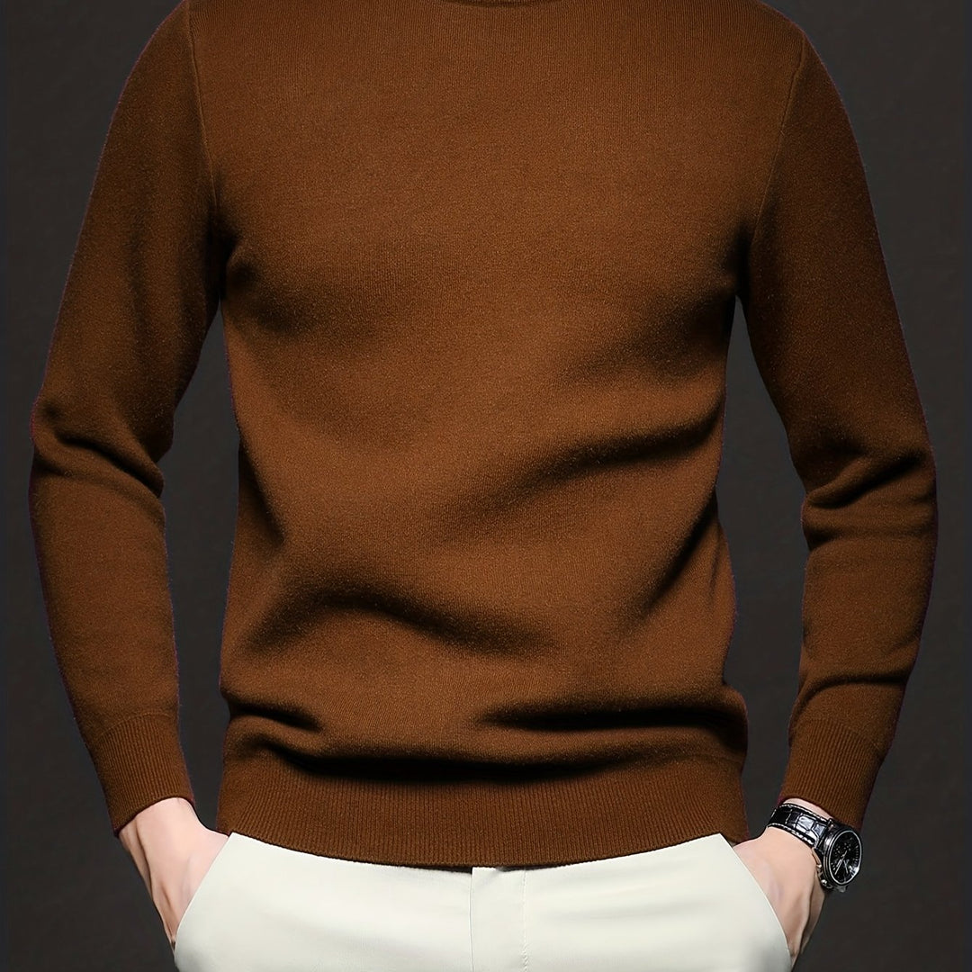 Étienne | Pull Maille Col Montant