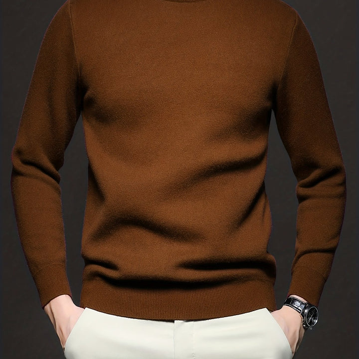 Étienne | Pull Maille Col Montant