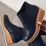 Oriane | Bottines Élégantes à Semelle Plateforme