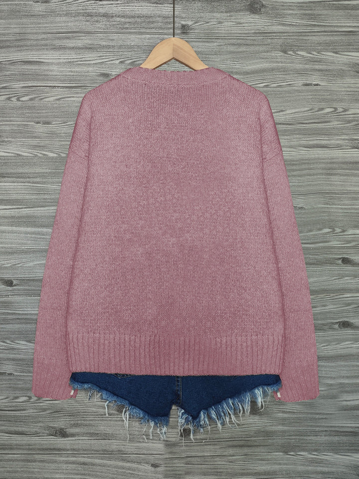 Clarisse | Pull Chaleureux à Imprimé Chats