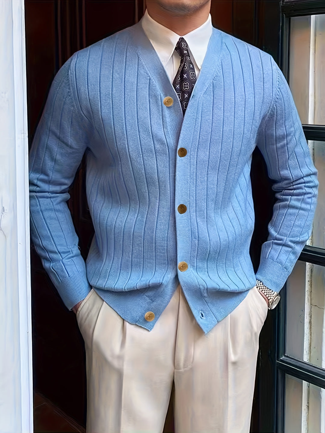 Barnabé | Cardigan Boutonné Nervuré