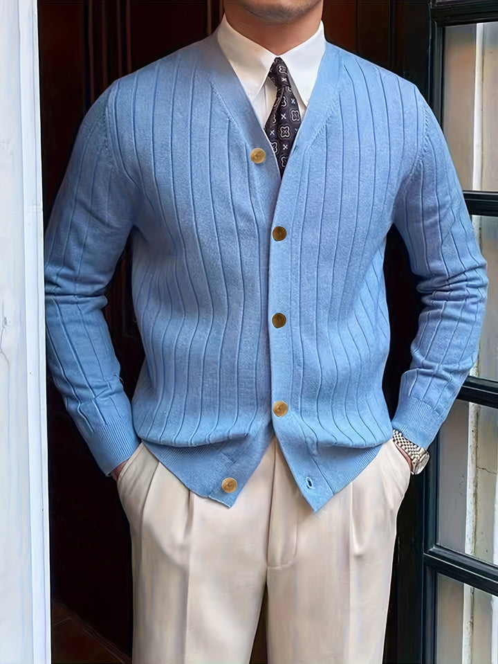 Barnabé | Cardigan Boutonné Nervuré