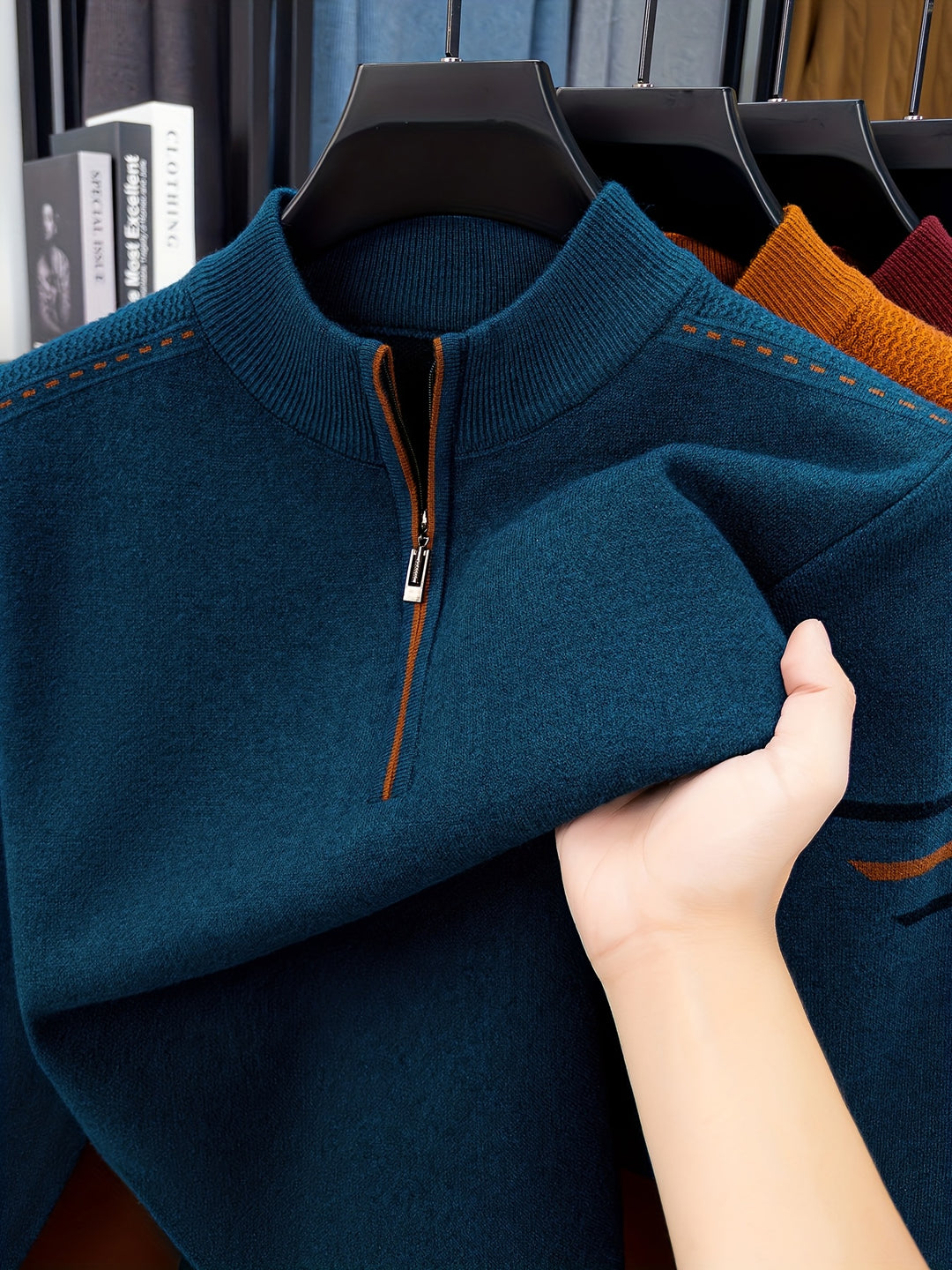 Théophile | Pull Chaud Col Zippé