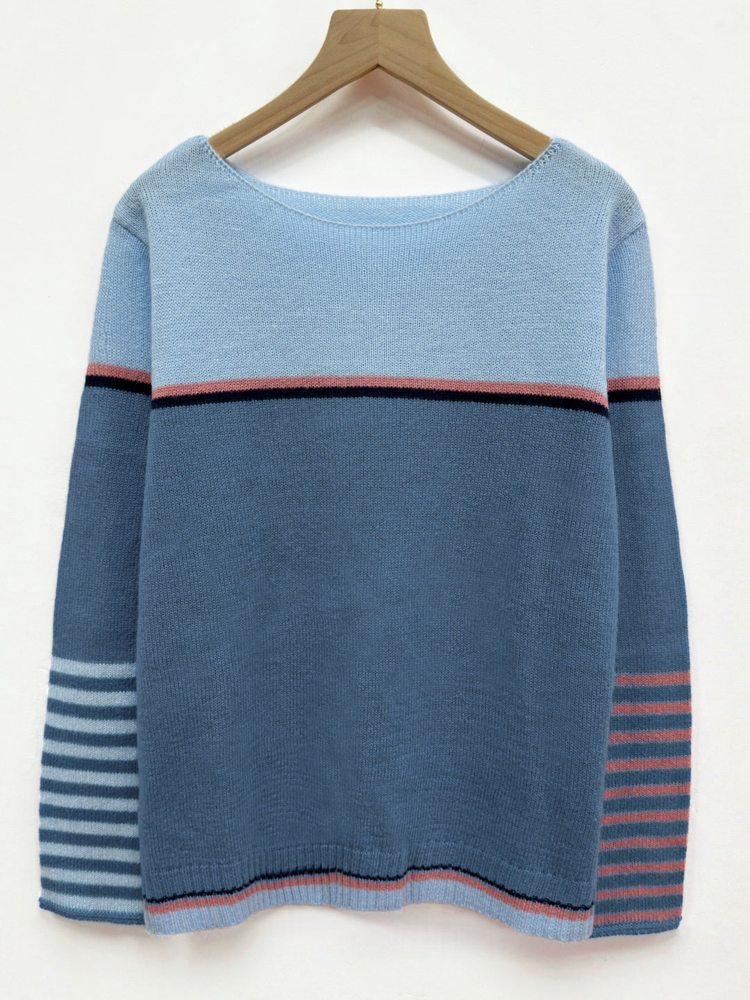 Amandine | Pull Color-Block à Manches Longues