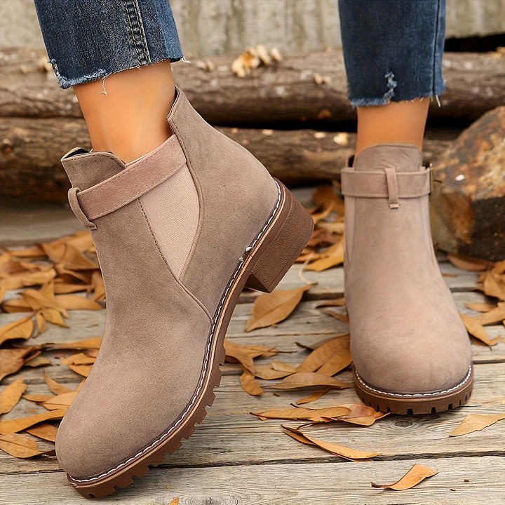 Chantal | Bottines Élégantes à Talon Confort