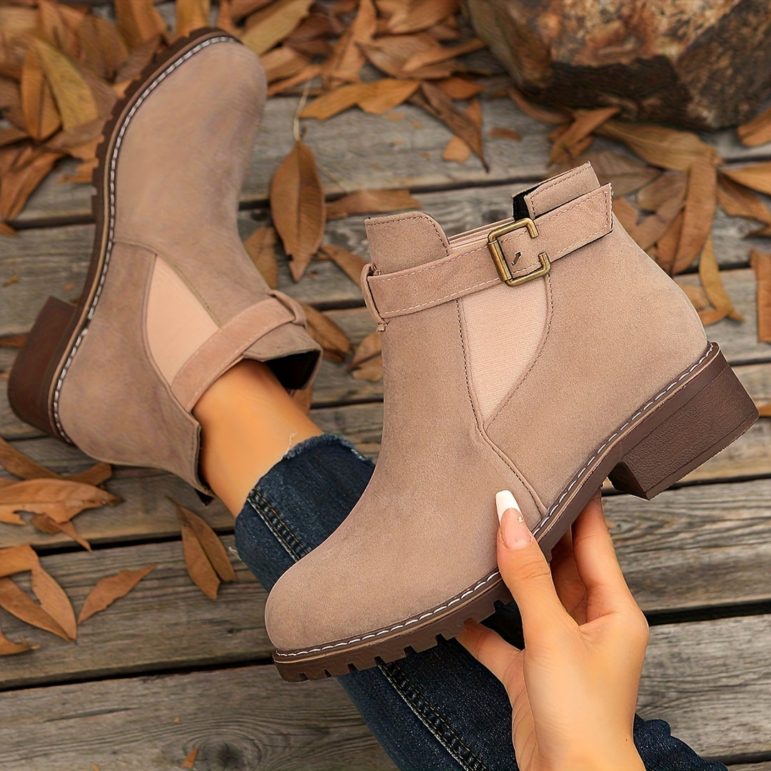 Chantal | Bottines Élégantes à Talon Confort