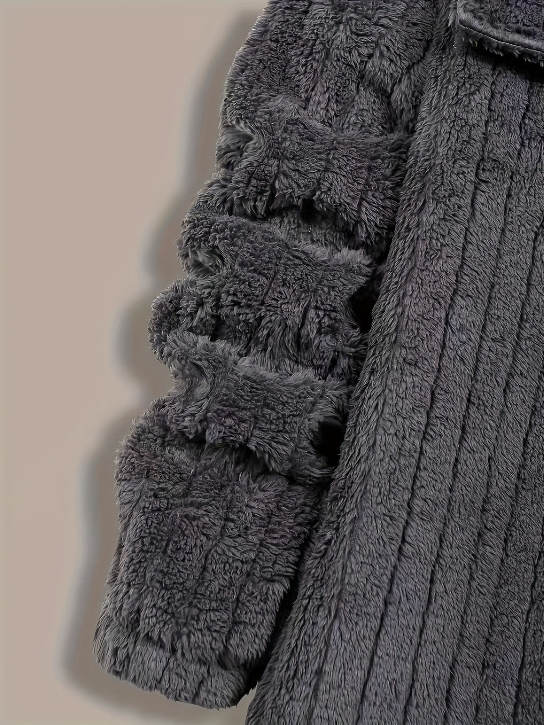 Norbert | Veste d'Hiver Texturée Boutonnée