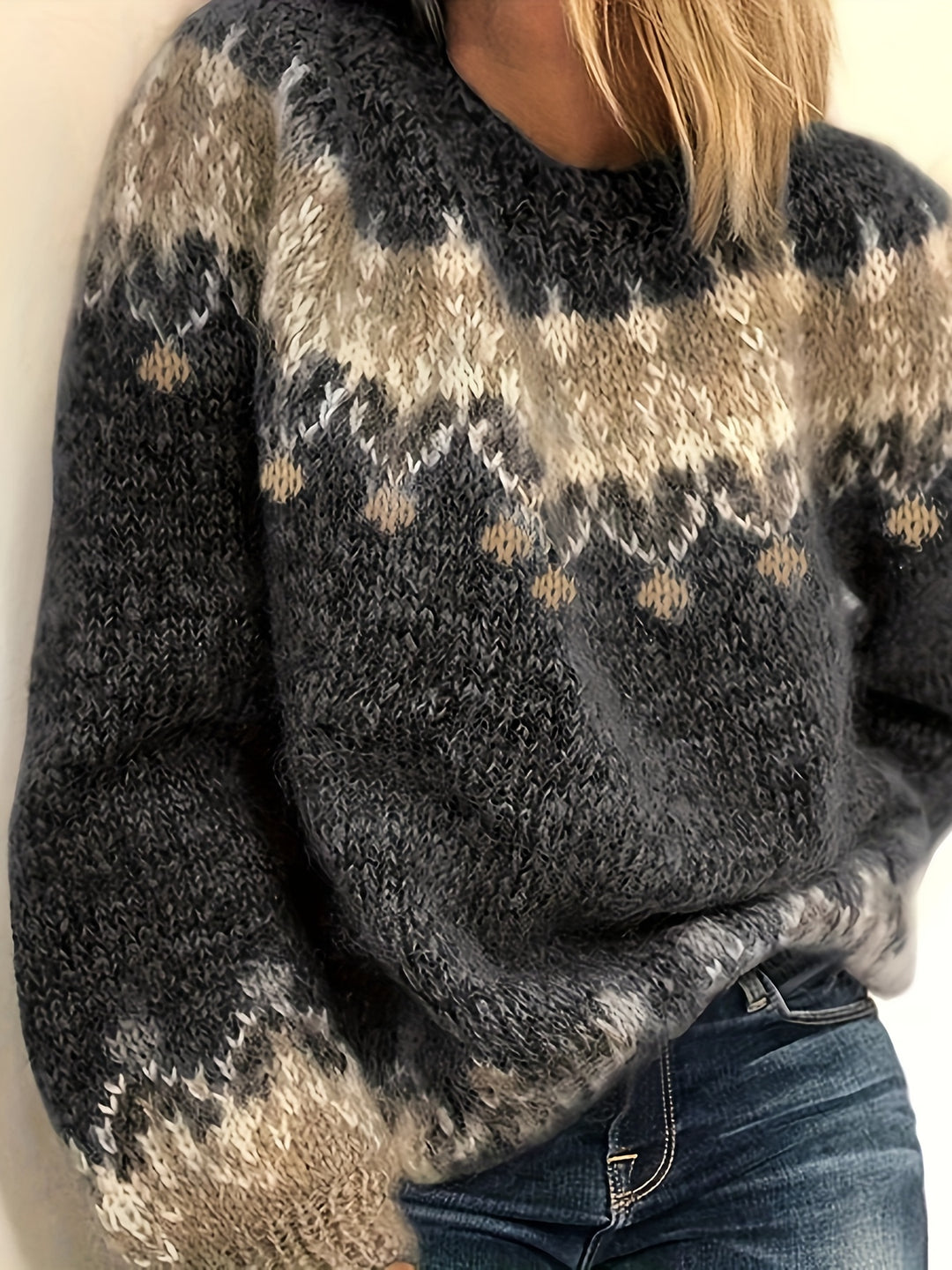 Marceline | Pull Douillet à Col Rond