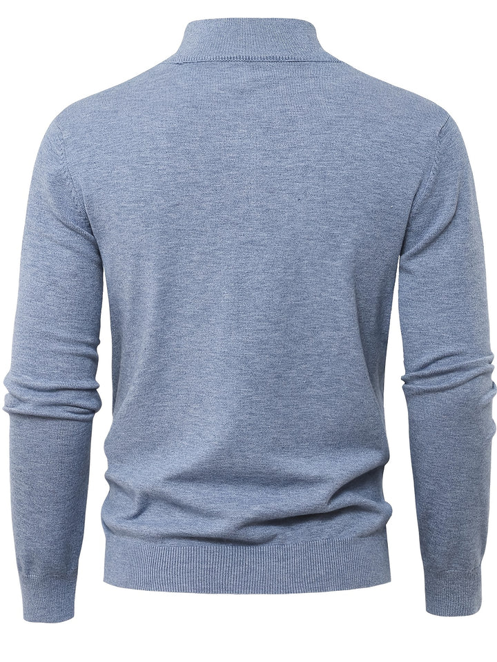 Étienne | Pull Maille Col Montant