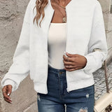 Charlotte | Veste Zippée Texturée
