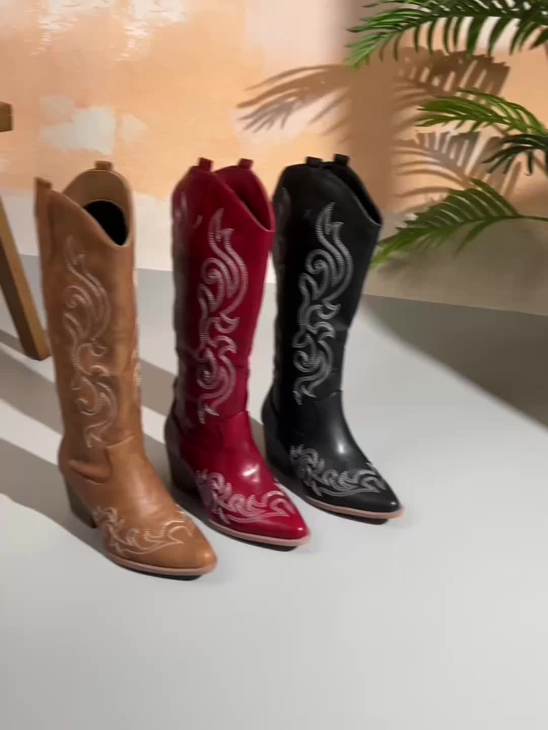 Madeleine | Bottes Western Brodées