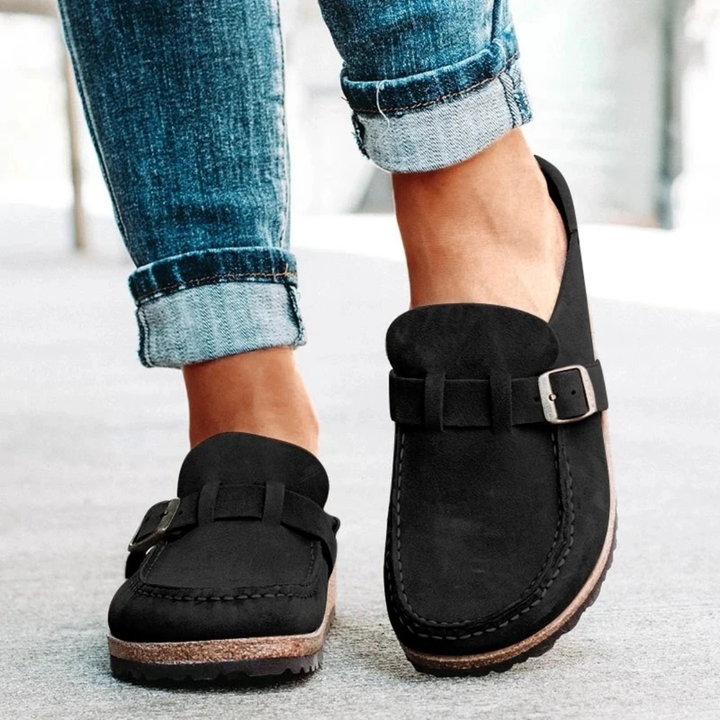 Margot | Mules à Boucle Confort