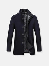 Philippe | Manteau Élégant à Col Montant
