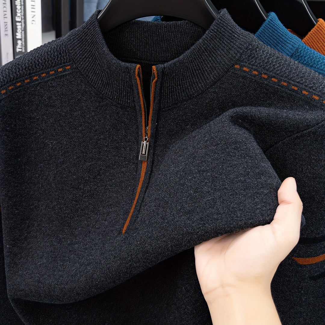 Théophile | Pull Chaud Col Zippé
