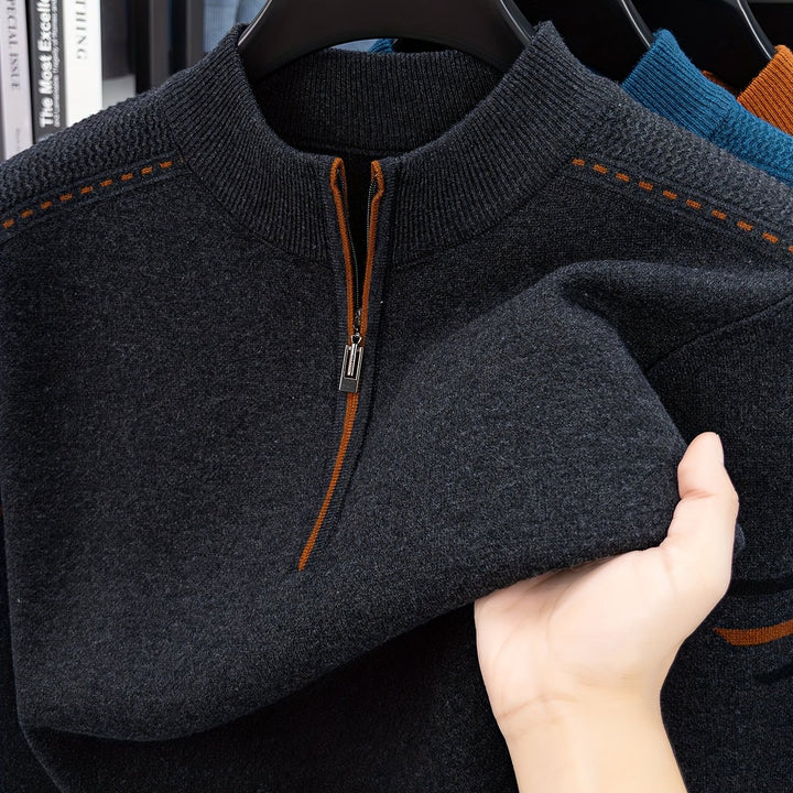 Théophile | Pull Chaud Col Zippé