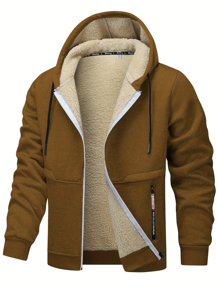 Aymeric | Veste à Capuche Zippée Chaleur Cocon
