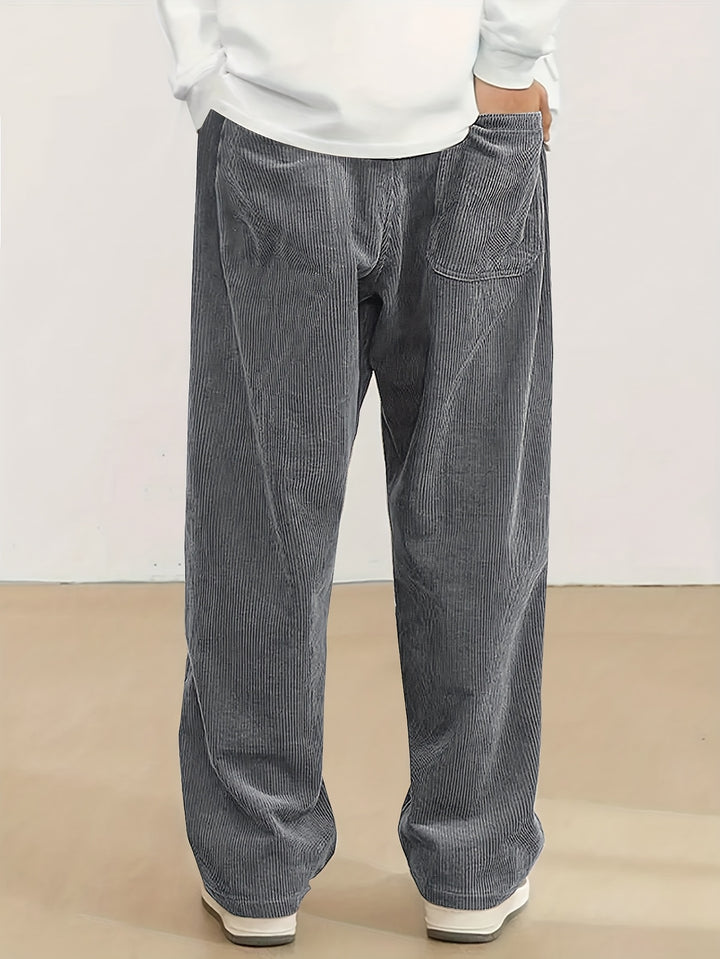 Émile | Pantalon Droit à Taille Réglable