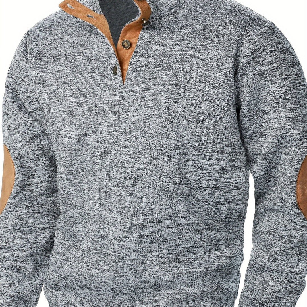 Fabien | Pull Col Montant Élégant