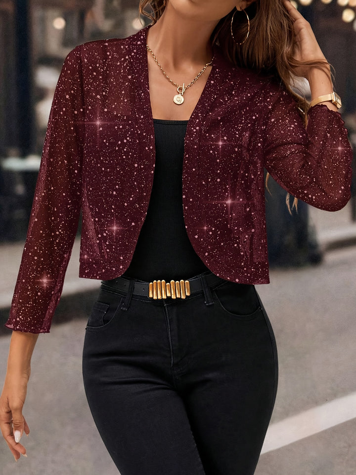 Brigitte | Veste Courte Scintillante