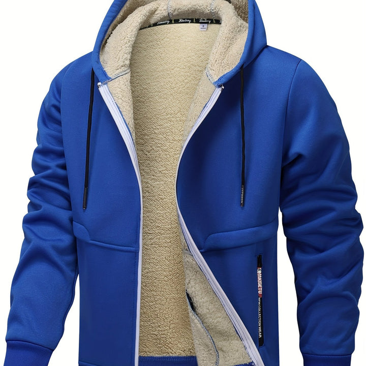 Aymeric | Veste à Capuche Zippée Chaleur Cocon