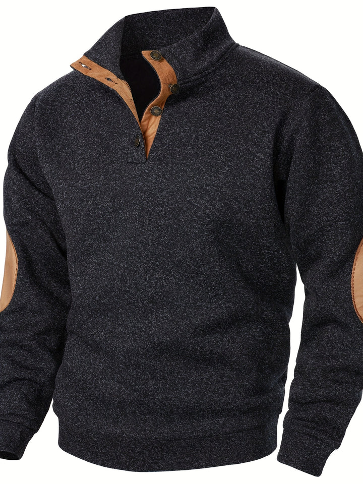 Fabien | Pull Col Montant Élégant