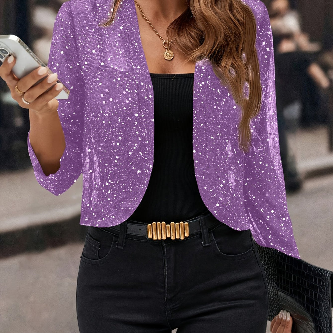 Brigitte | Veste Courte Scintillante