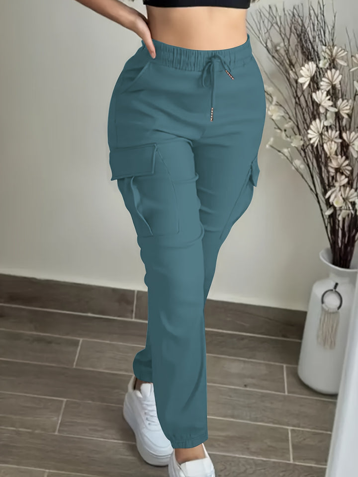 Christine | Pantalon Cargo Ceinturé