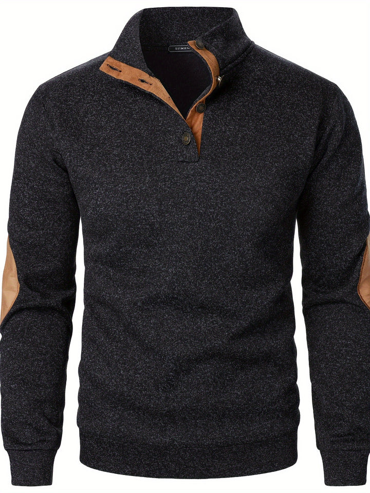 Fabien | Pull Col Montant Élégant