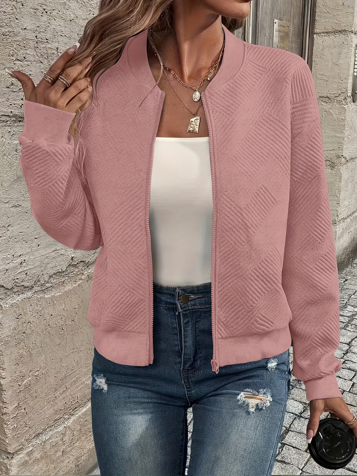 Charlotte | Veste Zippée Texturée