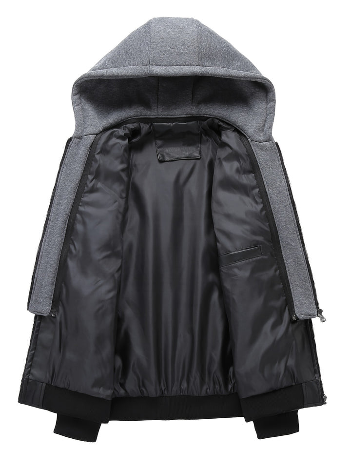 Nicolas | Veste à Capuche Zippée Intemporelle