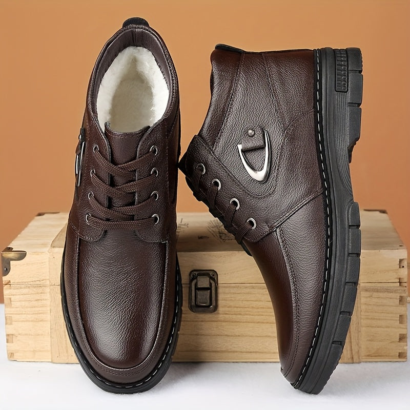 Gaël | Bottines Chaudes d'Hiver Montantes