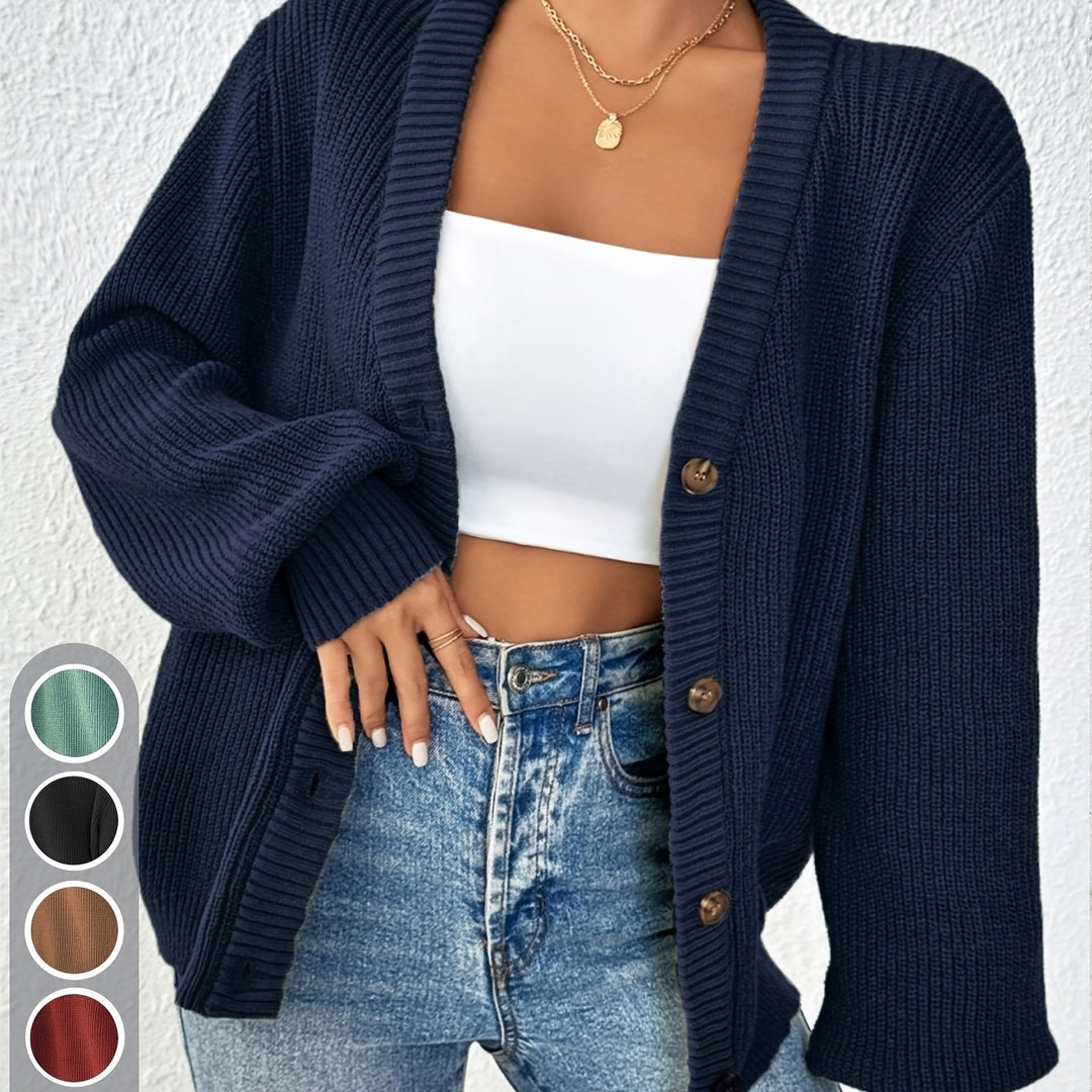 Hélène | Gilet Boutonné Élégant