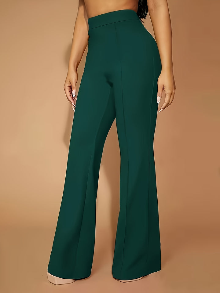 Adèle | Pantalon Droit Taille Haute