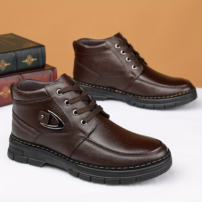 Gaël | Bottines Chaudes d'Hiver Montantes