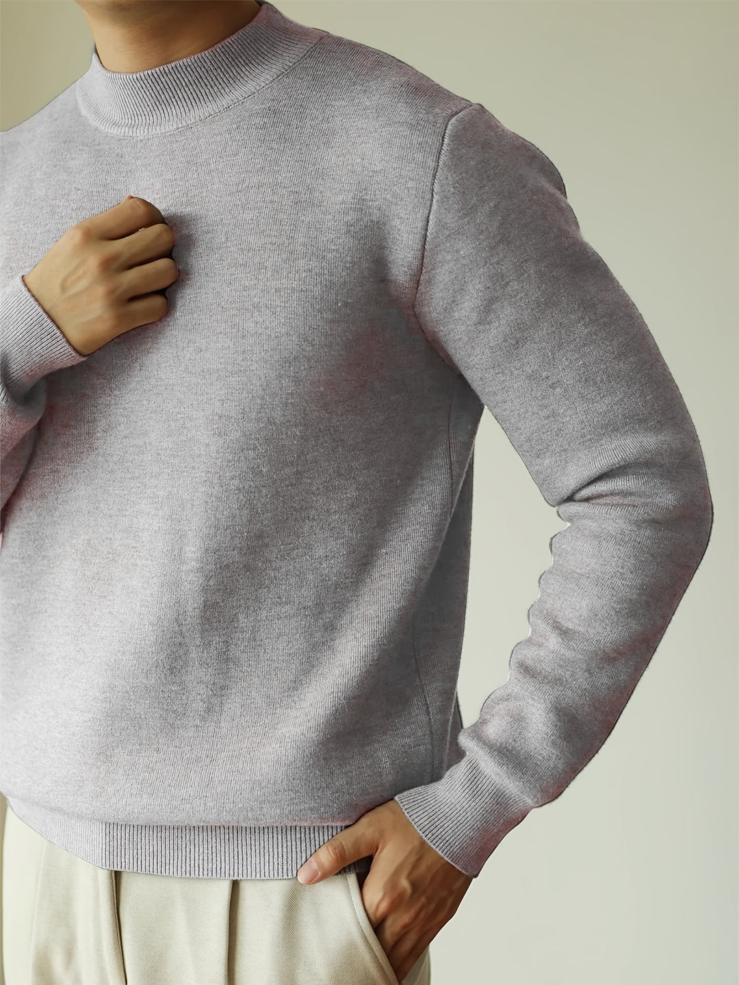 Étienne | Pull Maille Col Montant