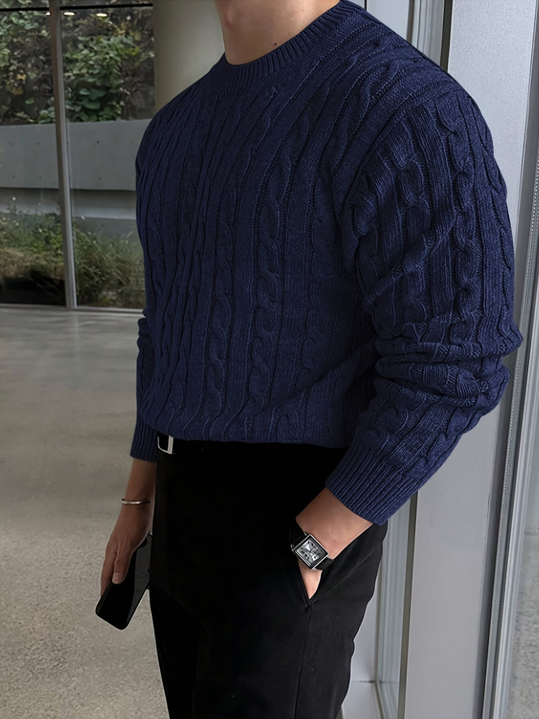 Casimir | Pull Torsadé à Col Rond