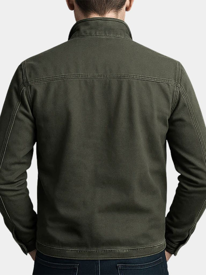Aubin | Veste Vintage à Col Montant