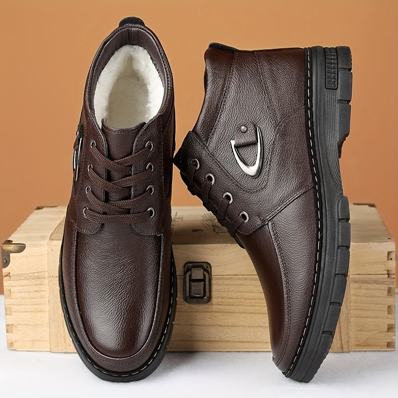 Gaël | Bottines Chaudes d'Hiver Montantes