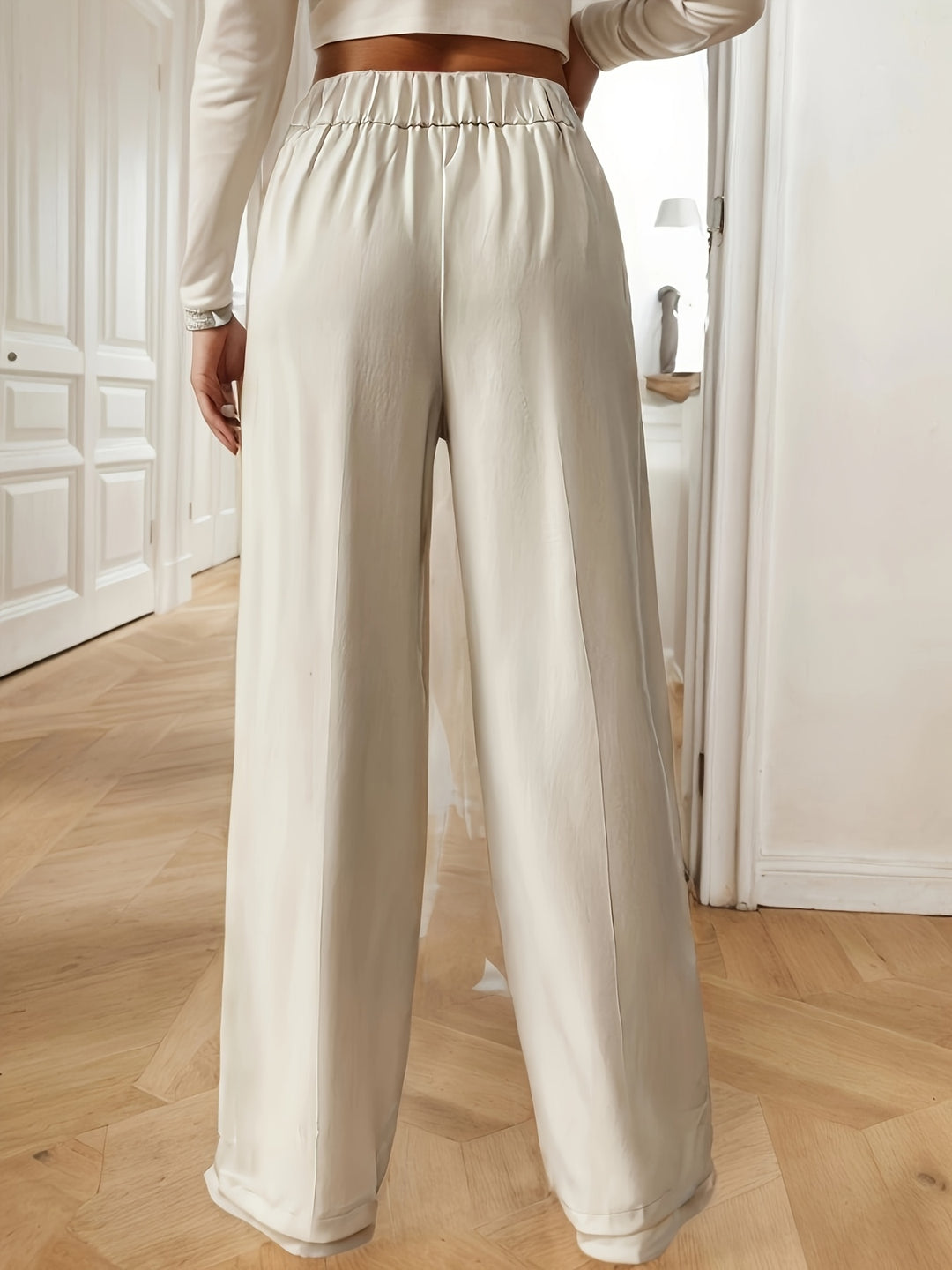 Ariane | Pantalon Fluide à Jambe Droite