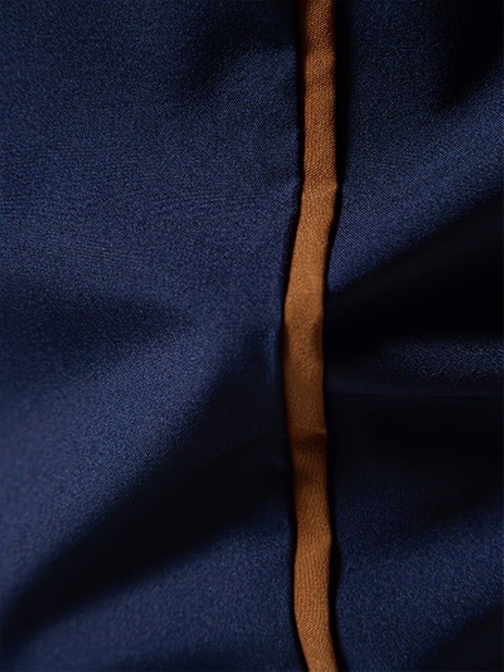 Xavier | Chemise Ajustée à Détails Contrastés