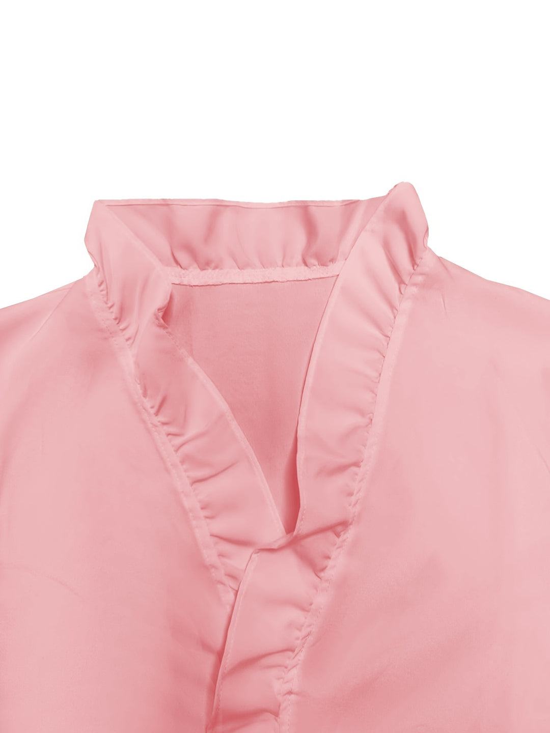 Charlotte | Blouse Fluide à Col V et Volants