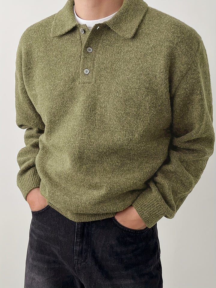 Bertrand | Polo Raffiné à Col Boutonné