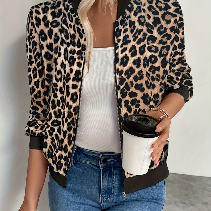 Martine | Veste Zippée Style Bombardier