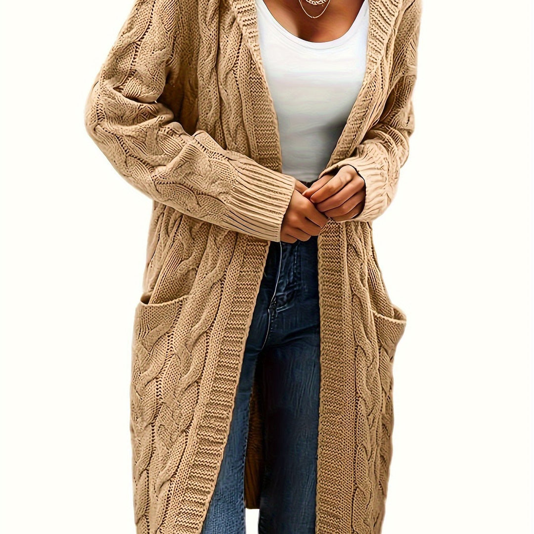Valentine | Gilet Long Torsadé