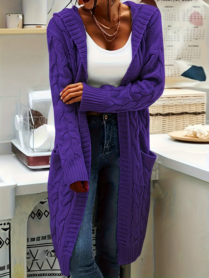 Valentine | Gilet Long Torsadé